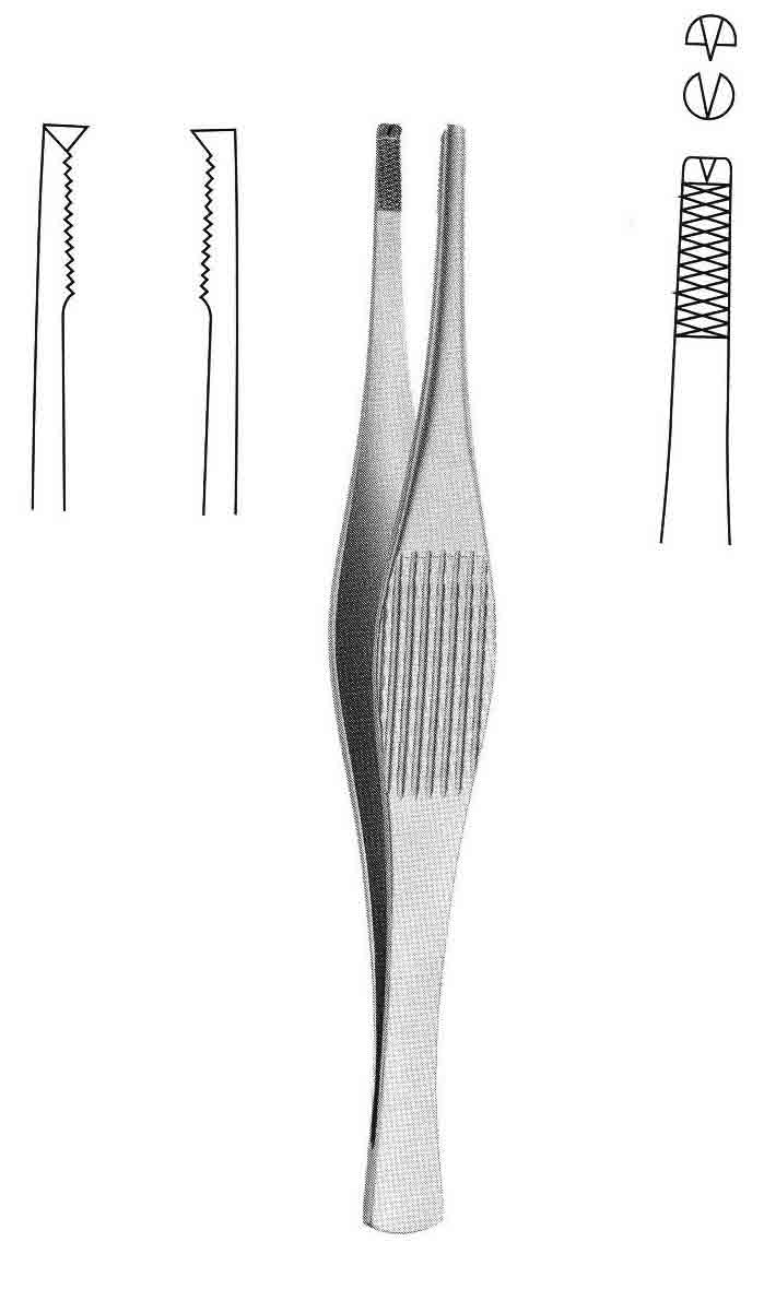 PENSET DÜZ DİŞLİ 18 CM